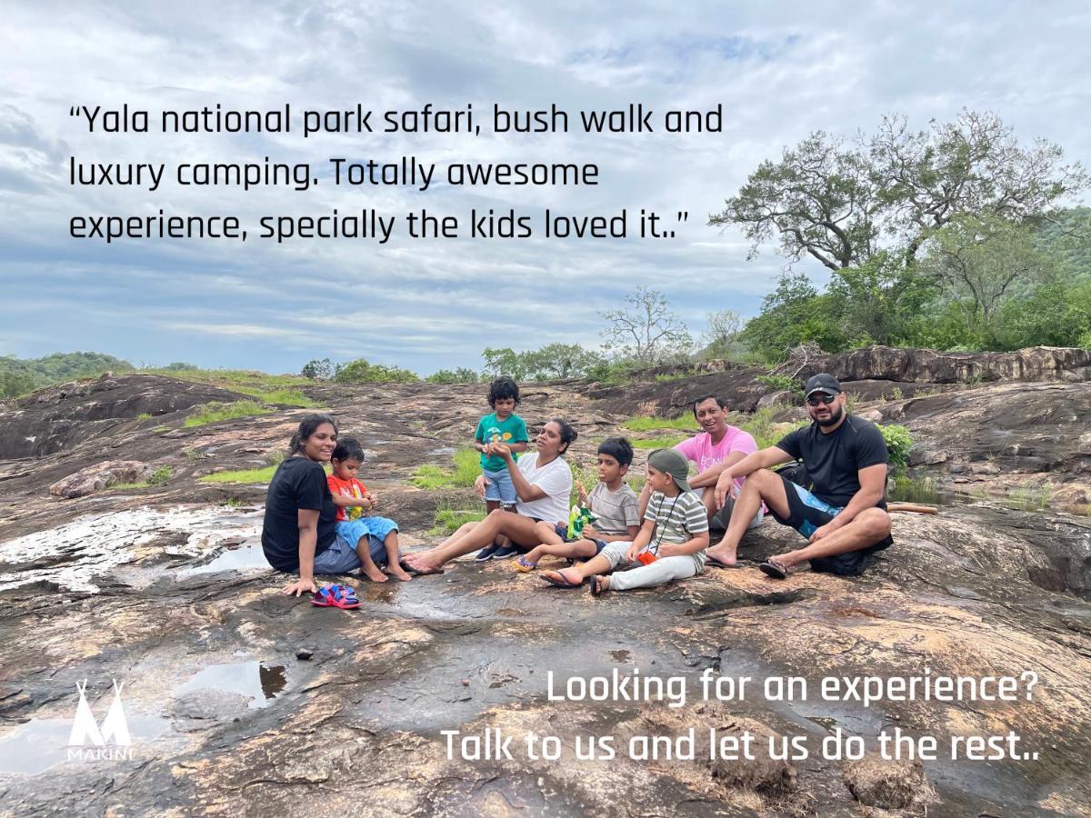 Makini Bush Camp, Yala Hotel Bagian luar foto