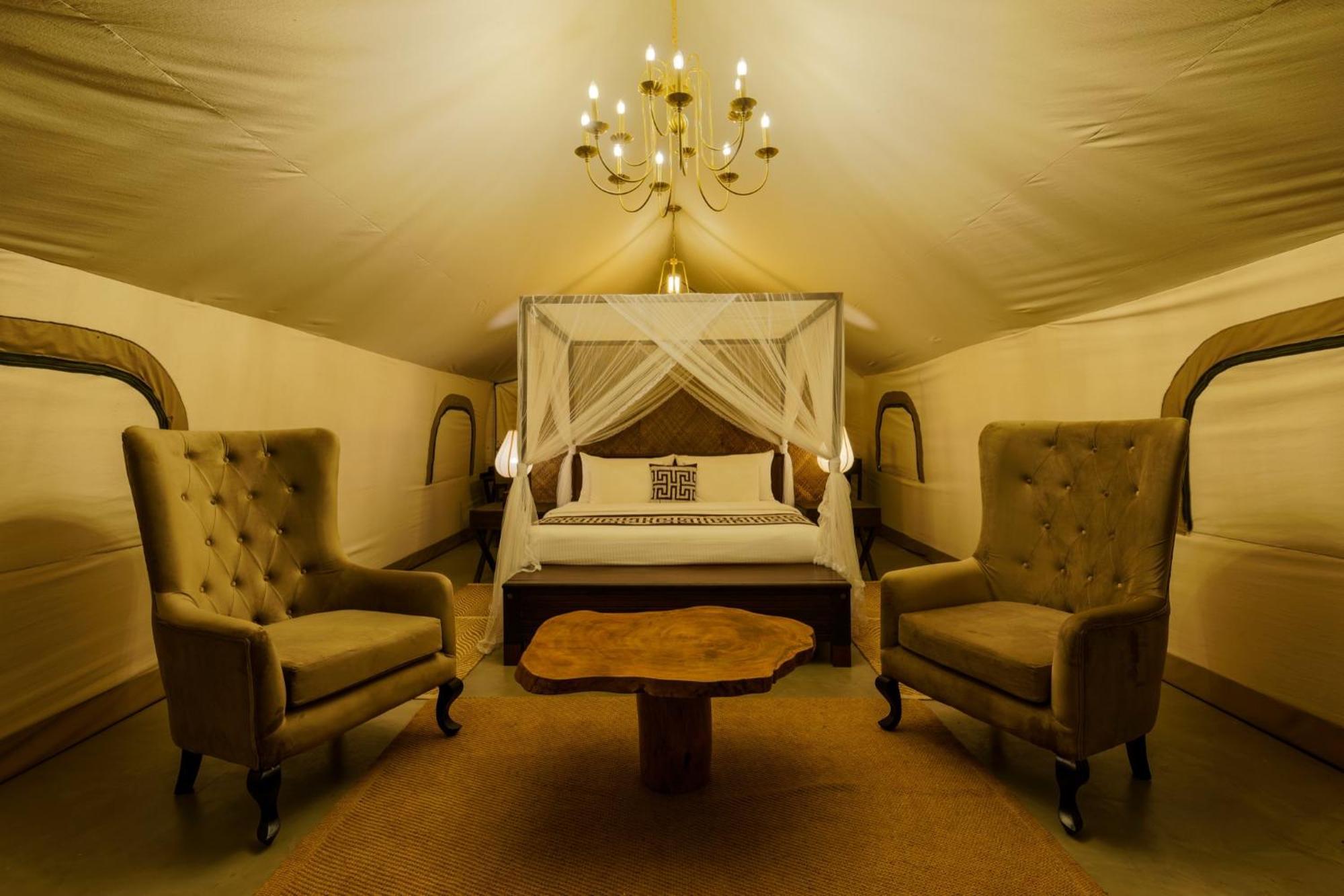 Makini Bush Camp, Yala Hotel Bagian luar foto