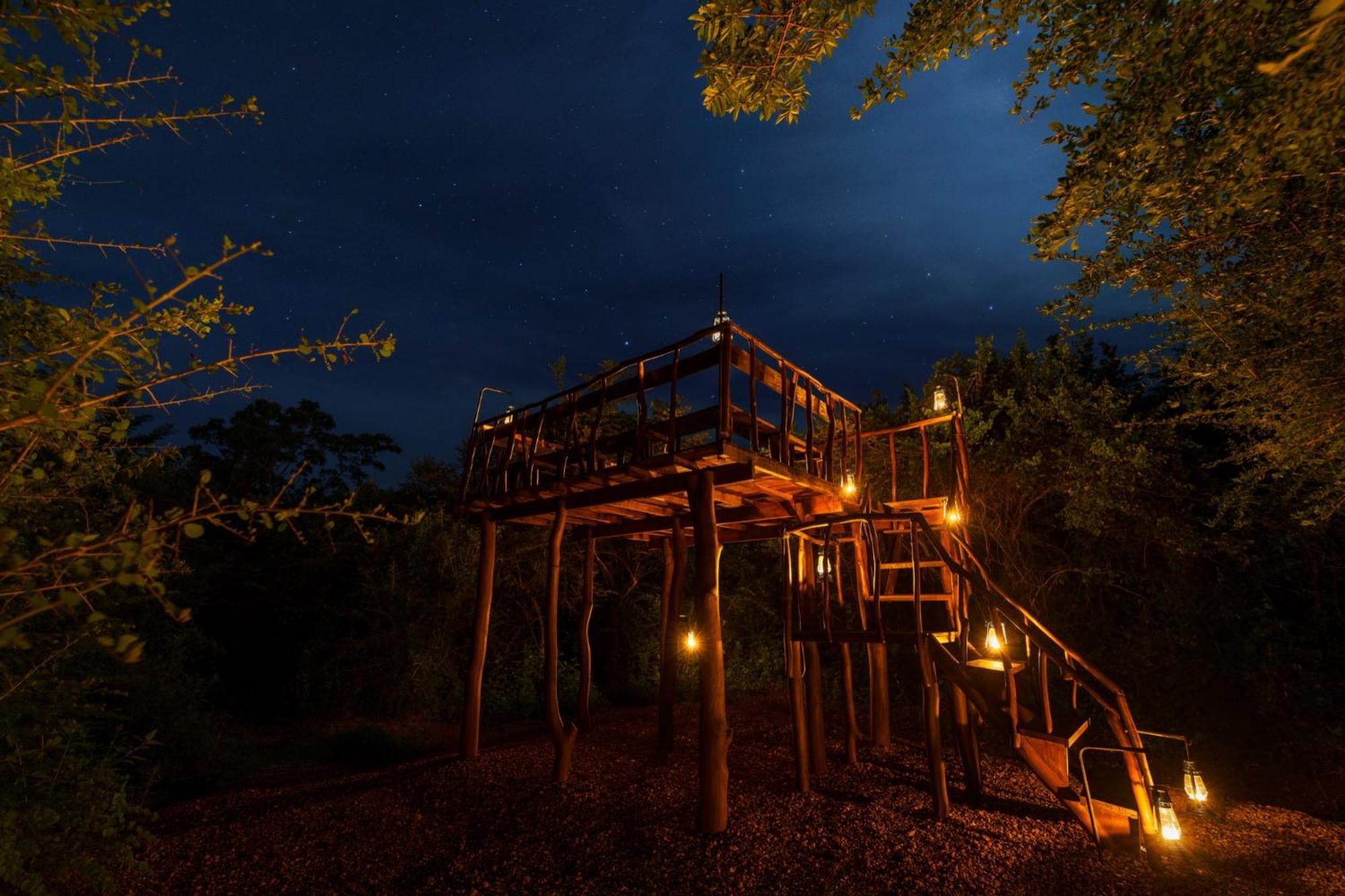 Makini Bush Camp, Yala Hotel Bagian luar foto