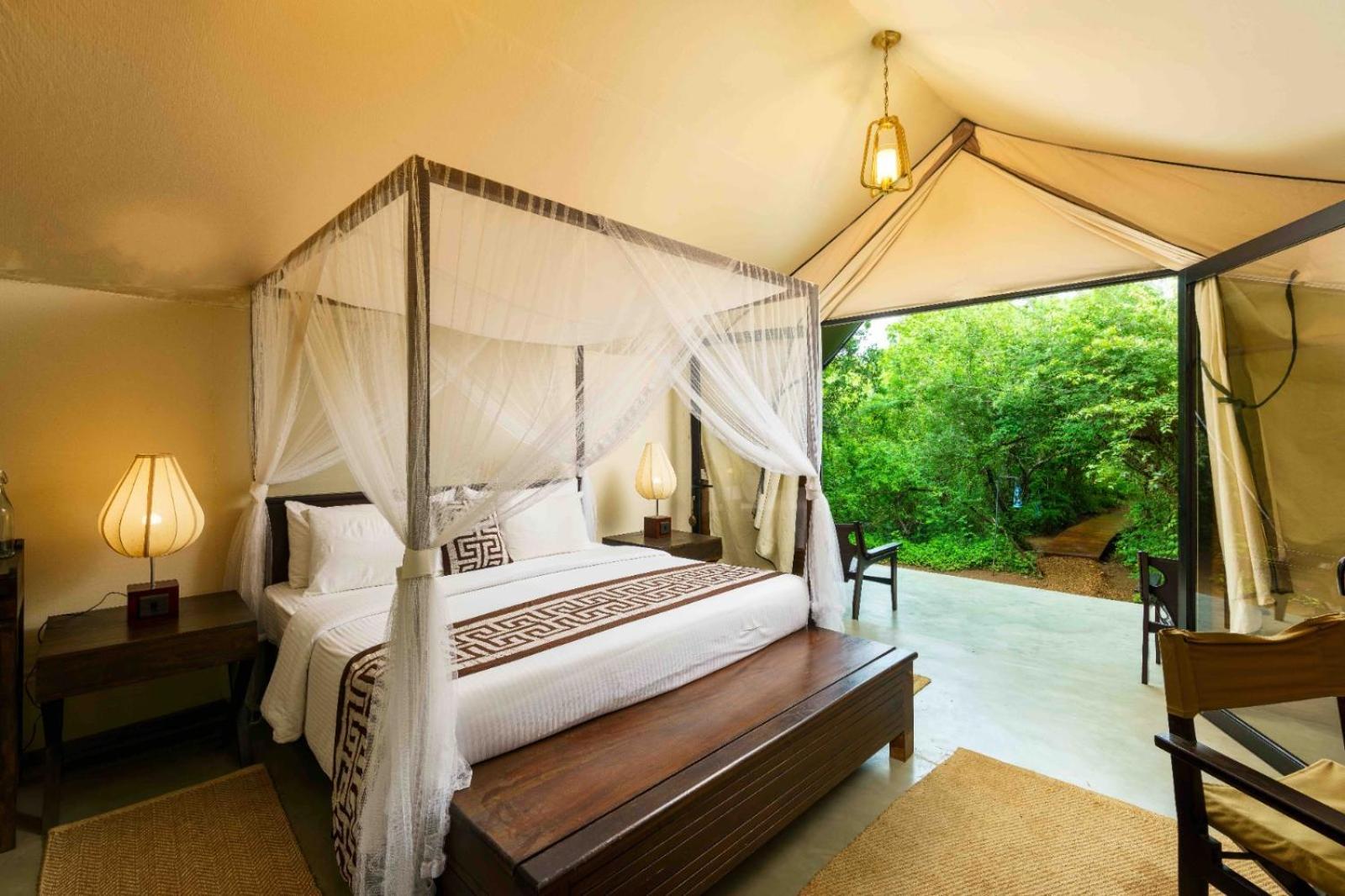 Makini Bush Camp, Yala Hotel Bagian luar foto